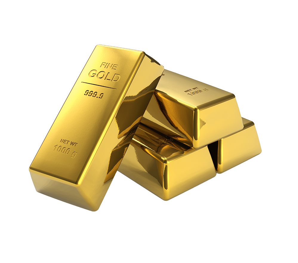 Gold Bars - Purity 99.5%